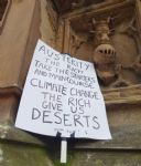 Backwards Walk Against Climate Change Manchester